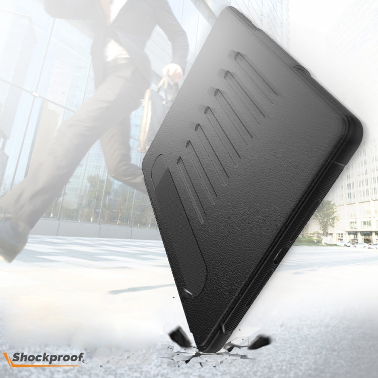 For iPad 10.2 PU + PC Horizontal Flip Magnetic Leather Case with Holder & Card Slot & Pen Slot & Sleep / Wake-up Function
