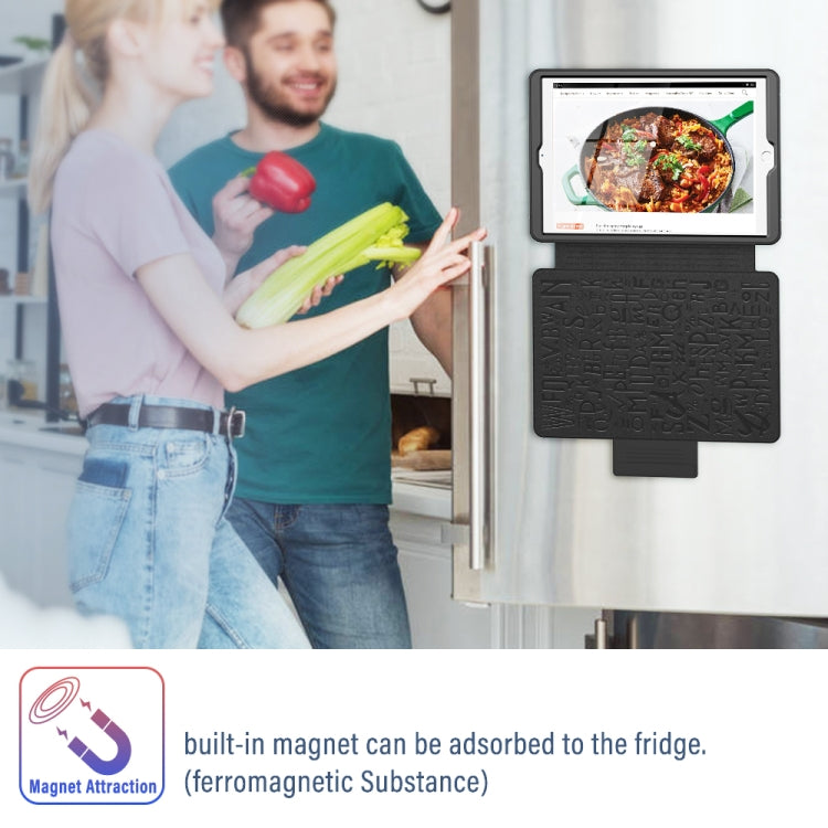 For iPad 10.2 PU + PC Horizontal Flip Magnetic Leather Case with Holder & Card Slot & Pen Slot & Sleep / Wake-up Function