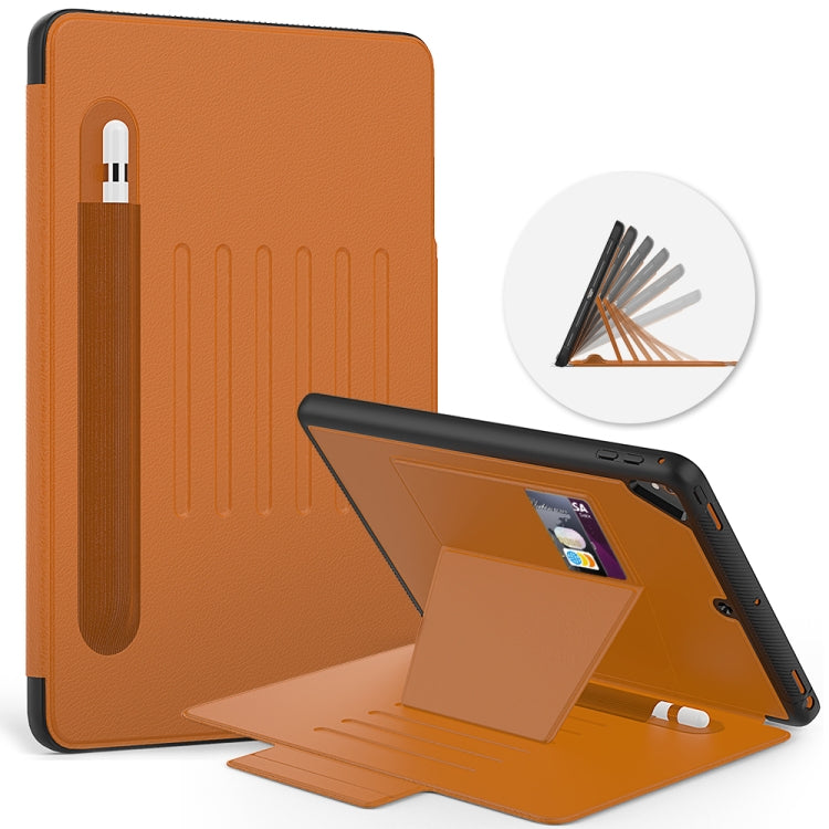 For iPad Pro 9.7 inch PU + PC Horizontal Flip Magnetic Leather Case with Holder & Card Slot & Pen Slot & Sleep / Wake-up Function