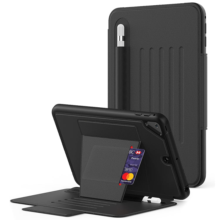 For iPad Mini 2019  PU + PC Horizontal Flip Magnetic Leather Case with Holder & Card Slot & Pen Slot & Sleep / Wake-up Function