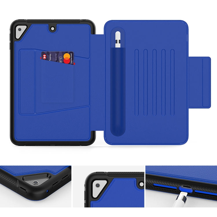 For iPad Mini 2019  PU + PC Horizontal Flip Magnetic Leather Case with Holder & Card Slot & Pen Slot & Sleep / Wake-up Function