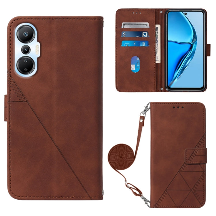For Infinix Hot 20S/20 Pro Crossbody 3D Embossed Flip Leather Phone Case