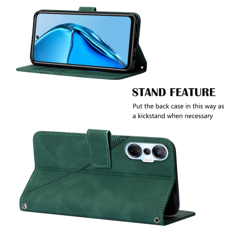 For Infinix Hot 20S/20 Pro Crossbody 3D Embossed Flip Leather Phone Case