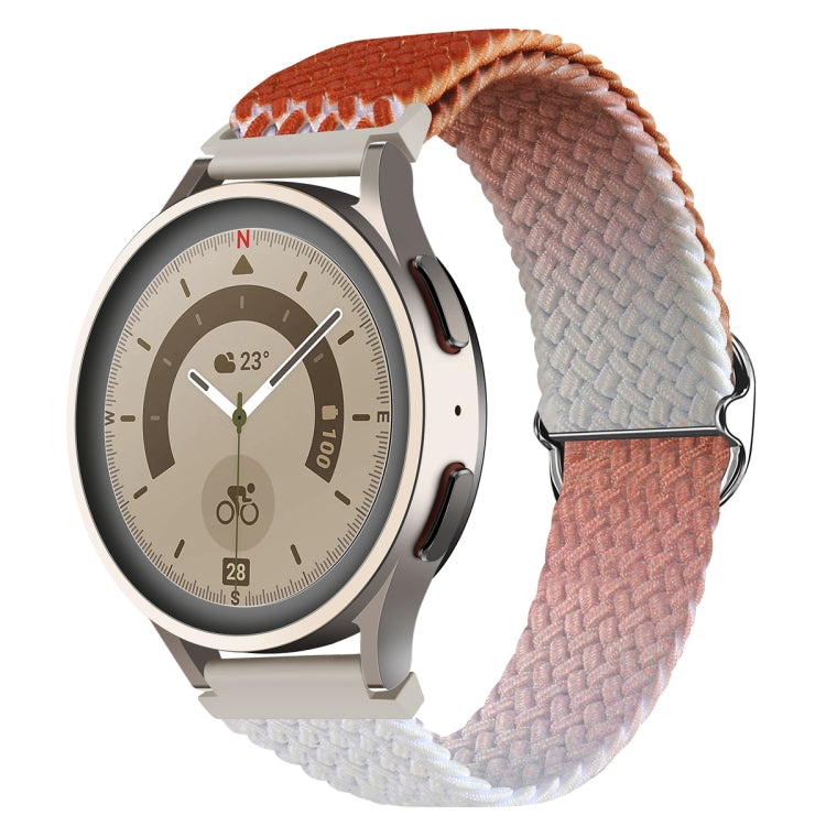 20mm Universal Weave Gradient Color Watch Band