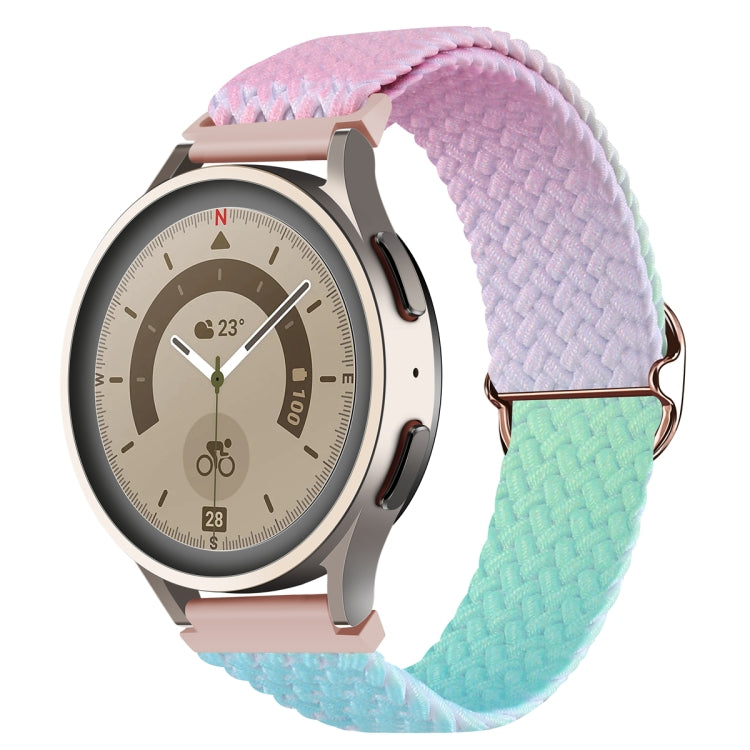 20mm Universal Weave Gradient Color Watch Band