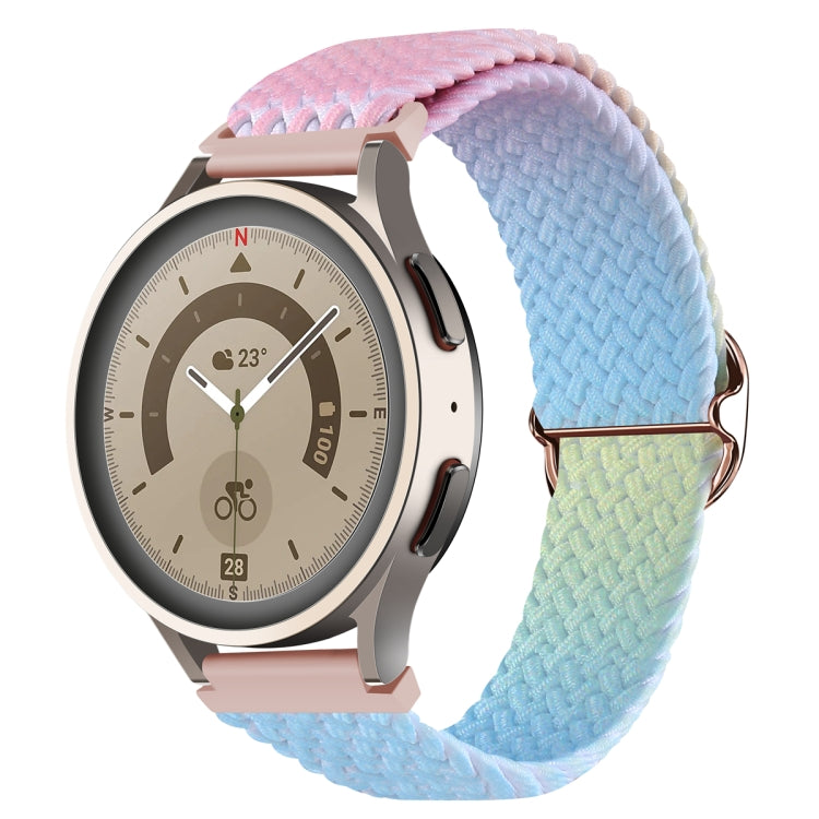 20mm Universal Weave Gradient Color Watch Band