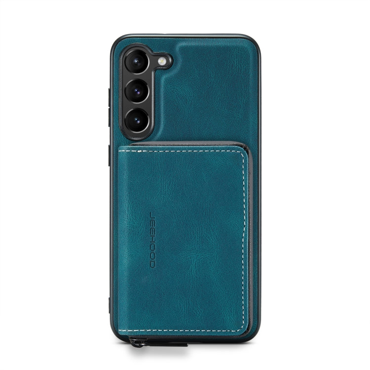 For Samsung Galaxy S23+ 5G JEEHOOD Magnetic Zipper Wallet Leather Phone Case