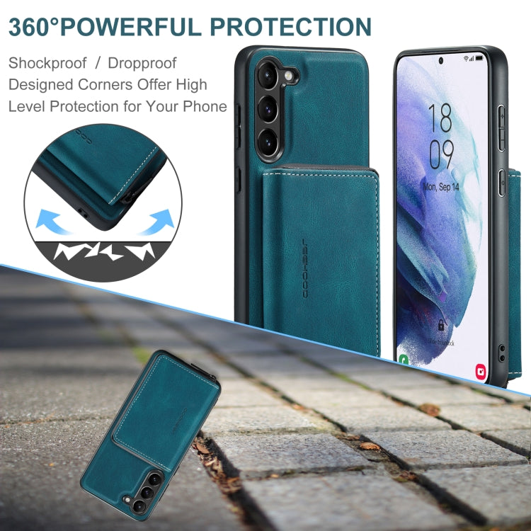 For Samsung Galaxy S23+ 5G JEEHOOD Magnetic Zipper Wallet Leather Phone Case