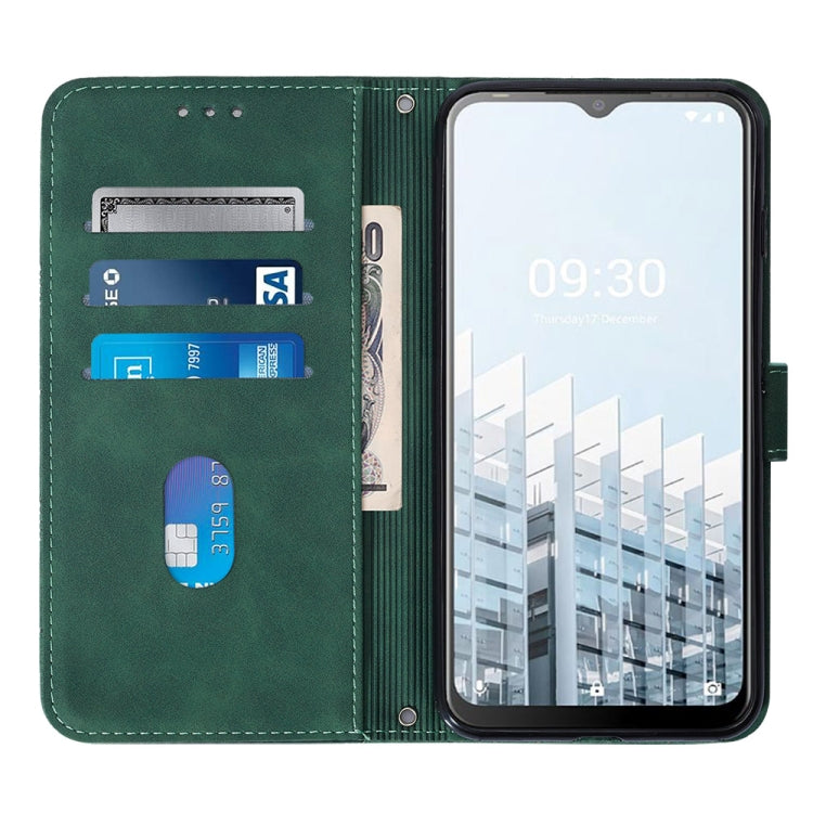 For Tecno Pop 6 Pro Crossbody 3D Embossed Flip Leather Phone Case