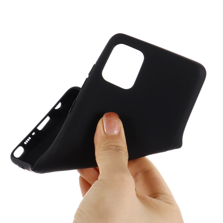 For Galaxy A81 Solid Color Liquid Silicone Dropproof Full Coverage Protective Case
