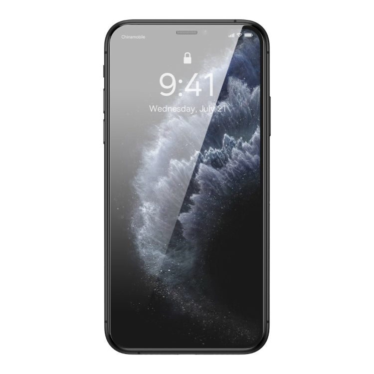 For iPhone XS Max/11 Pro Max Baseus 0.4mm All-glass Corning Tempered Glass Film