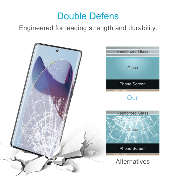 For Motorola Moto X40 Pro 50pcs 0.26mm 9H 2.5D Tempered Glass Film