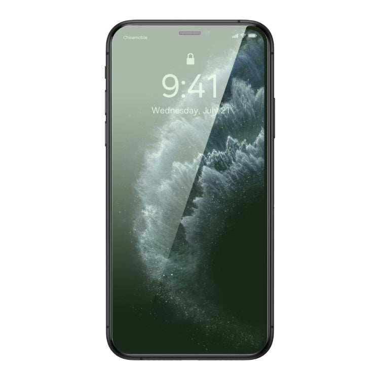 For iPhone XS Max/11 Pro Max Baseus 0.4mm Corning Anti Blue-ray Tempered Glass Film