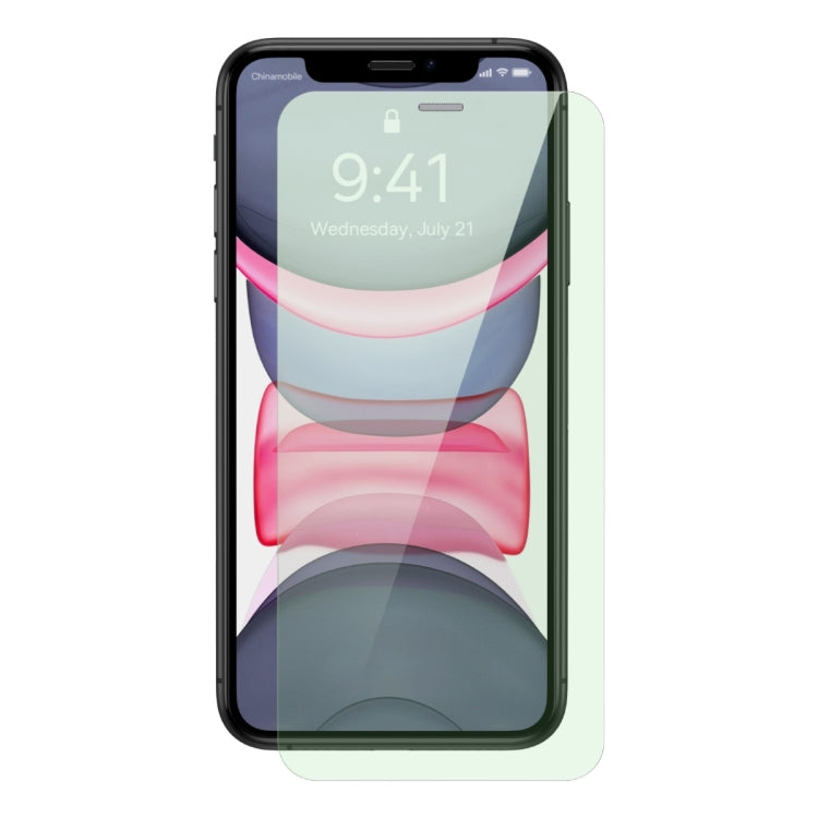 For iPhone 11/XR Baseus 0.4mm Corning Anti Blue-ray Tempered Glass Film