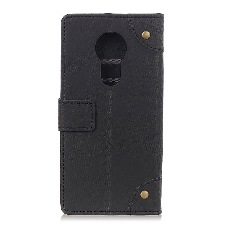 For Nokia 5.3 Copper Buckle Retro Crazy Horse Texture Horizontal Flip Leather Case with Holder & Card Slots & Wallet