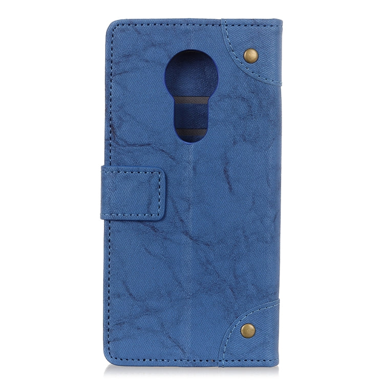For Nokia 5.3 Copper Buckle Retro Crazy Horse Texture Horizontal Flip Leather Case with Holder & Card Slots & Wallet