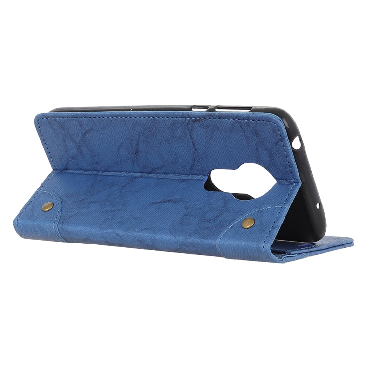 For Nokia 5.3 Copper Buckle Retro Crazy Horse Texture Horizontal Flip Leather Case with Holder & Card Slots & Wallet