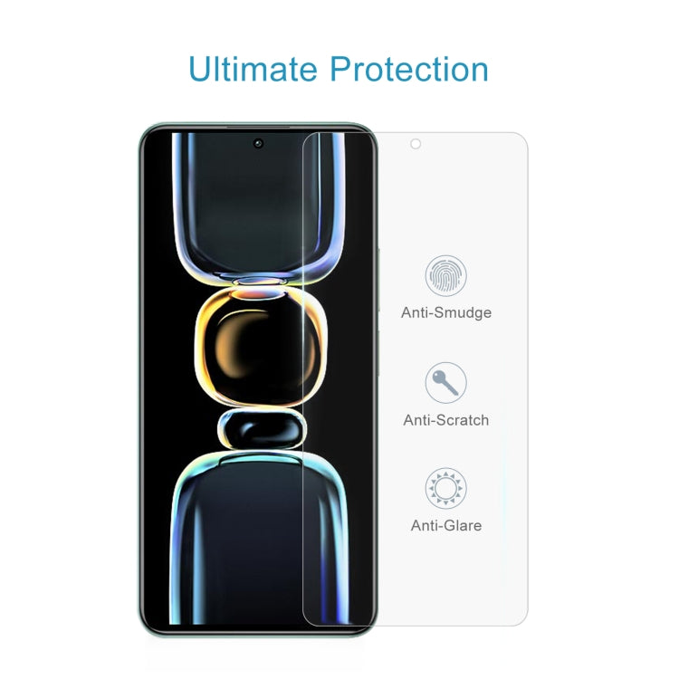 For Xiaomi Redmi K60 10pcs 0.26mm 9H 2.5D Tempered Glass Film