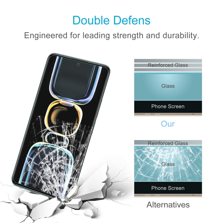 For Xiaomi Redmi K60 10pcs 0.26mm 9H 2.5D Tempered Glass Film