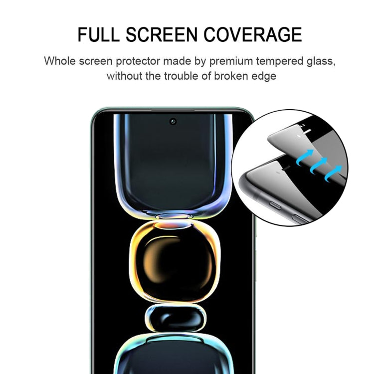 For Xiaomi Redmi K60 25pcs Full Glue Full Screen Tempered Glass Film