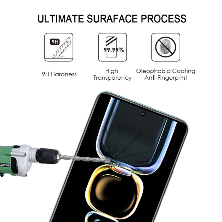 For Xiaomi Redmi K60 25pcs Full Glue Full Screen Tempered Glass Film