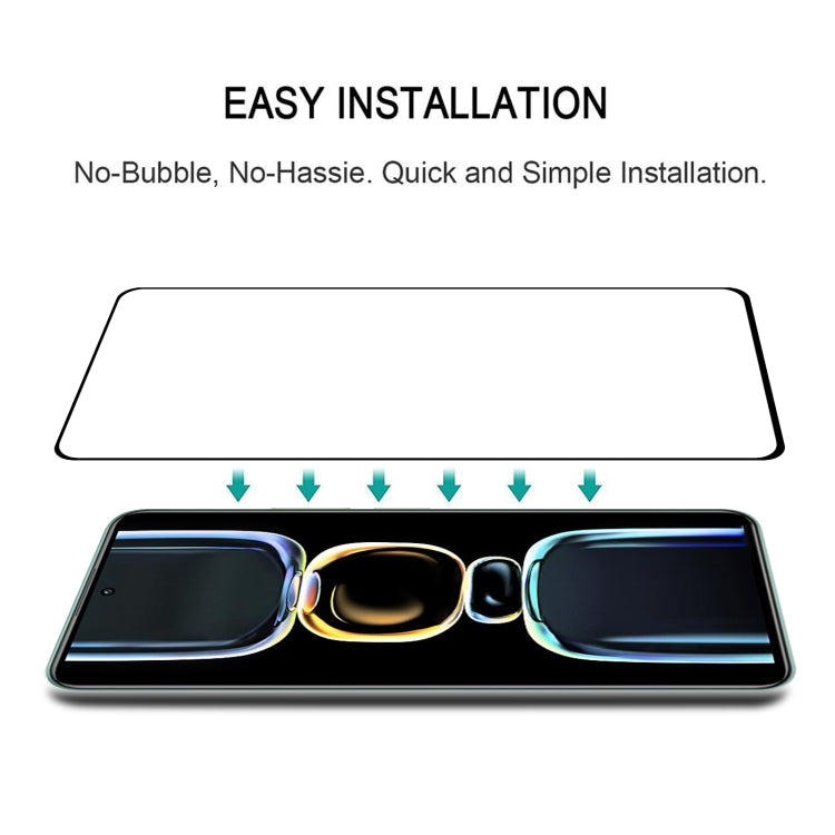 For Xiaomi Redmi K60 25pcs Full Glue Full Screen Tempered Glass Film