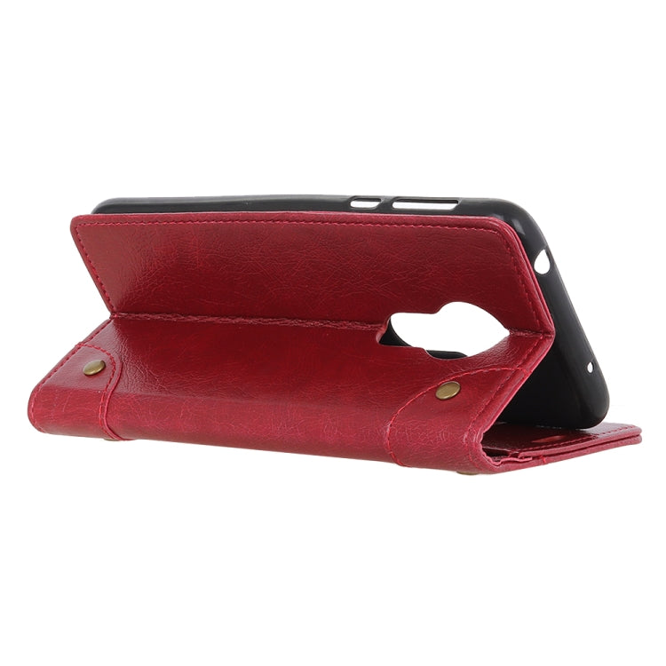 For Nokia 5.3 Copper Buckle Nappa Texture Horizontal Flip Leather Case with Holder & Card Slots & Wallet