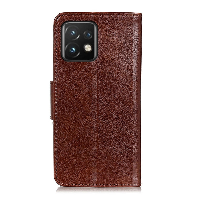 For Motorola Moto X40 Pro Nappa Texture Leather Phone Case
