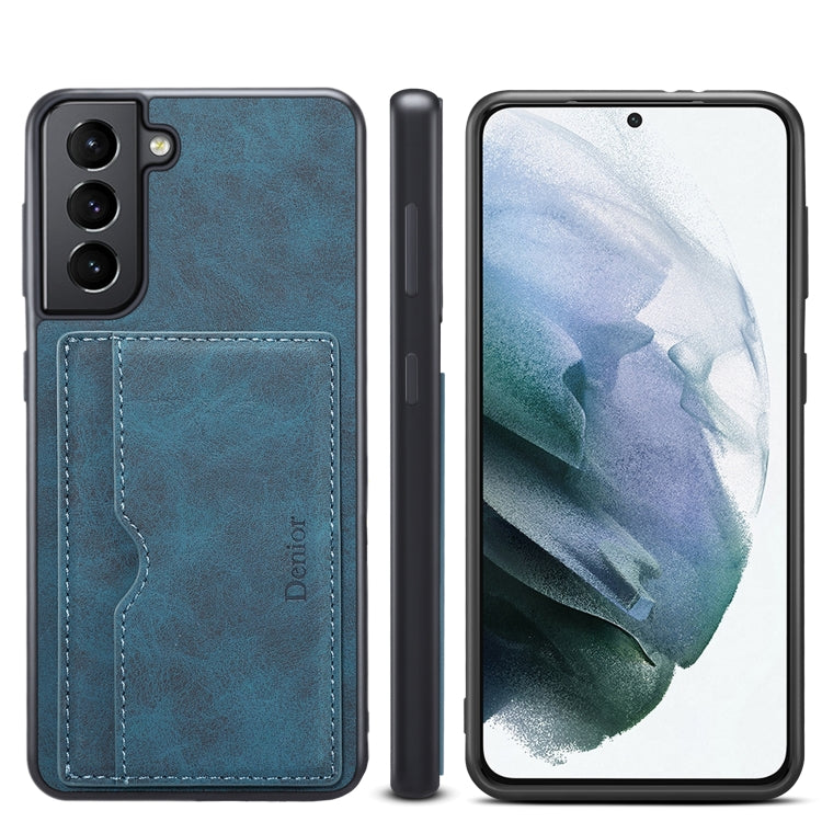 For Samsung Galaxy S23+ 5G Denior PU Single Card Slot Holder Phone Case