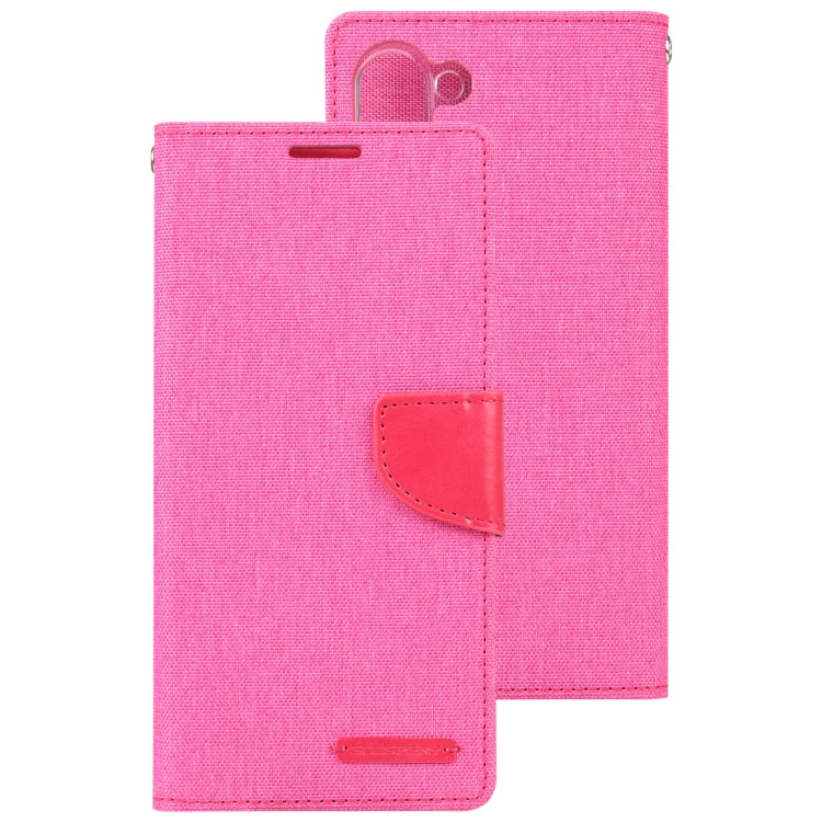 For Samsung Galaxy S23 5G GOOSPERY CANVAS DIARY Fabric Texture Flip Leather Phone Case