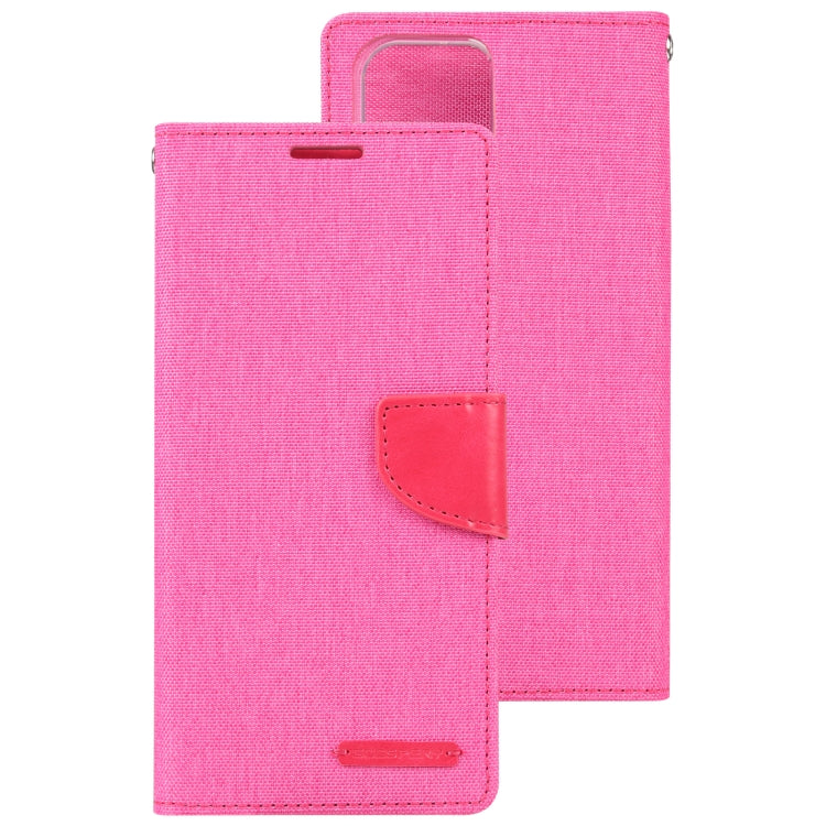 For Samsung Galaxy S23 Ultra 5G GOOSPERY CANVAS DIARY Fabric Texture Flip Leather Phone Case