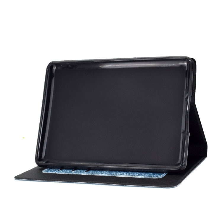For Amazon Kindle Youth Version 2022 Varnish Glitter Powder Smart Leather Tablet Case