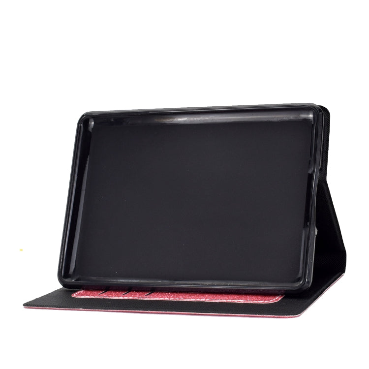 For Amazon Kindle Youth Version 2022 Varnish Glitter Powder Smart Leather Tablet Case