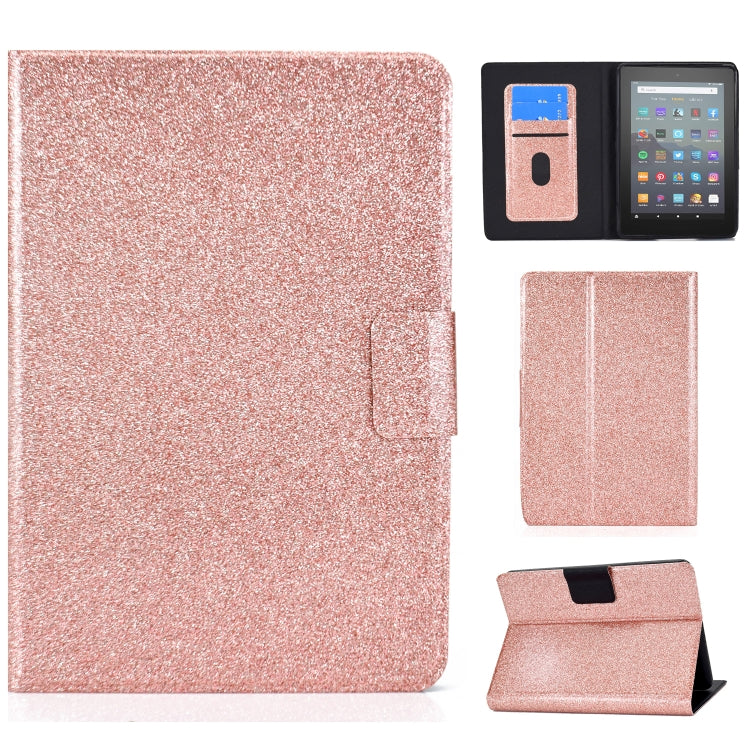 For Amazon Kindle Youth Version 2022 Varnish Glitter Powder Smart Leather Tablet Case
