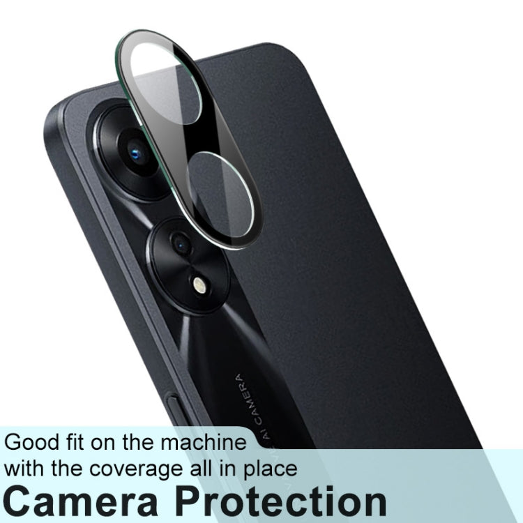 For OPPO A58 5G imak High Definition Integrated Glass Lens Film Black Version