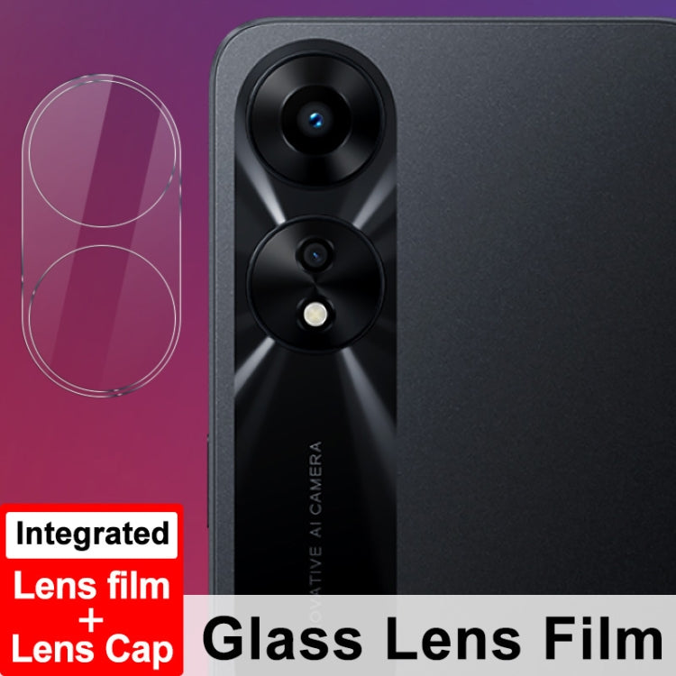 For OPPO A58 5G imak Integrated Rear Camera Lens Tempered Glass Film