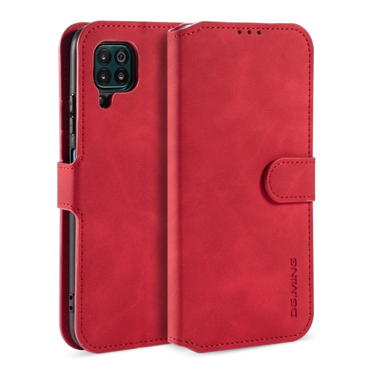 For Huawei P40 Lite / Nova 6 SE DG.MING Retro Oil Side Horizontal Flip Case with Holder & Card Slots & Wallet