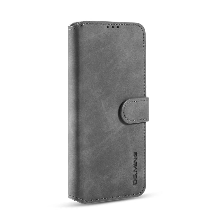 For Huawei P40 Pro DG.MING Retro Oil Side Horizontal Flip Case with Holder & Card Slots & Wallet