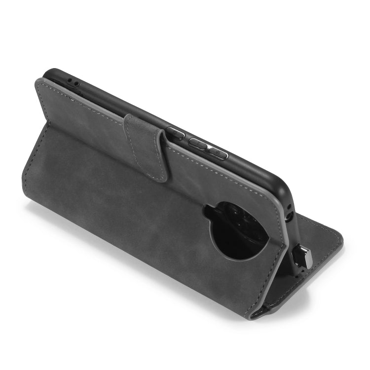 For Xiaomi Redmi K30 Pro DG.MING Retro Oil Side Horizontal Flip Case with Holder & Card Slots & Wallet
