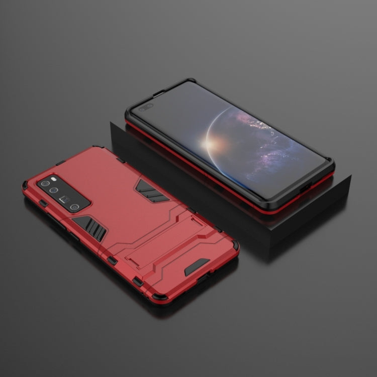 For Huawei nova 7 Pro 5G Shockproof PC + TPU Protective Case with Invisible Holder