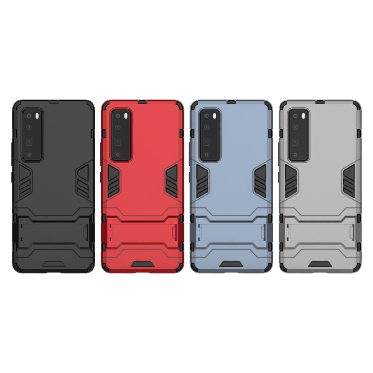 For Huawei nova 7 Pro 5G Shockproof PC + TPU Protective Case with Invisible Holder