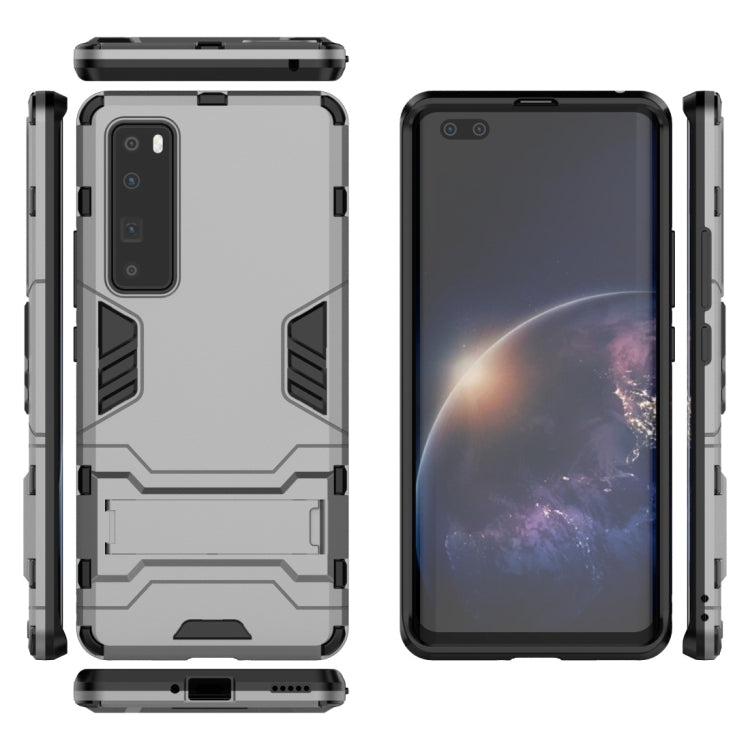 For Huawei nova 7 Pro 5G Shockproof PC + TPU Protective Case with Invisible Holder