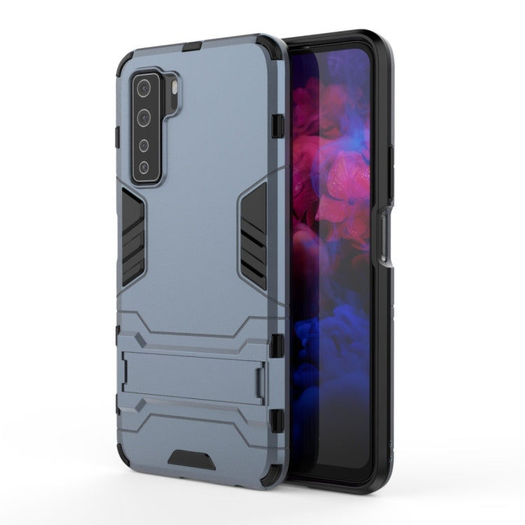 For Huawei nova 7 SE Shockproof PC + TPU Protective Case with Invisible Holder