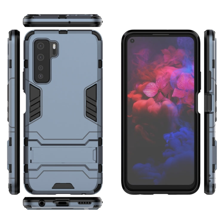 For Huawei nova 7 SE Shockproof PC + TPU Protective Case with Invisible Holder