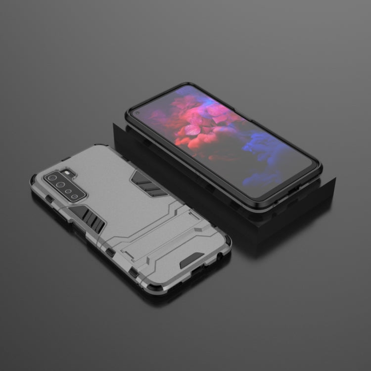 For Huawei nova 7 SE Shockproof PC + TPU Protective Case with Invisible Holder