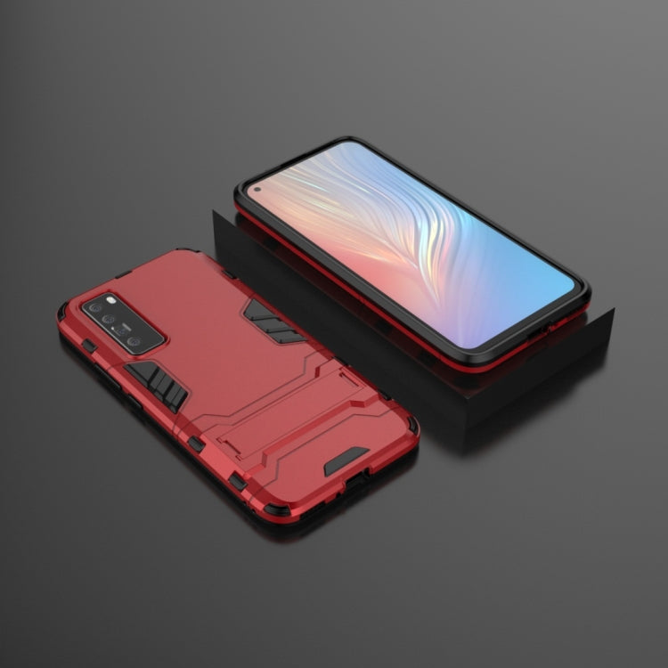 For Huawei nova 7 5G Shockproof PC + TPU Protective Case with Invisible Holder