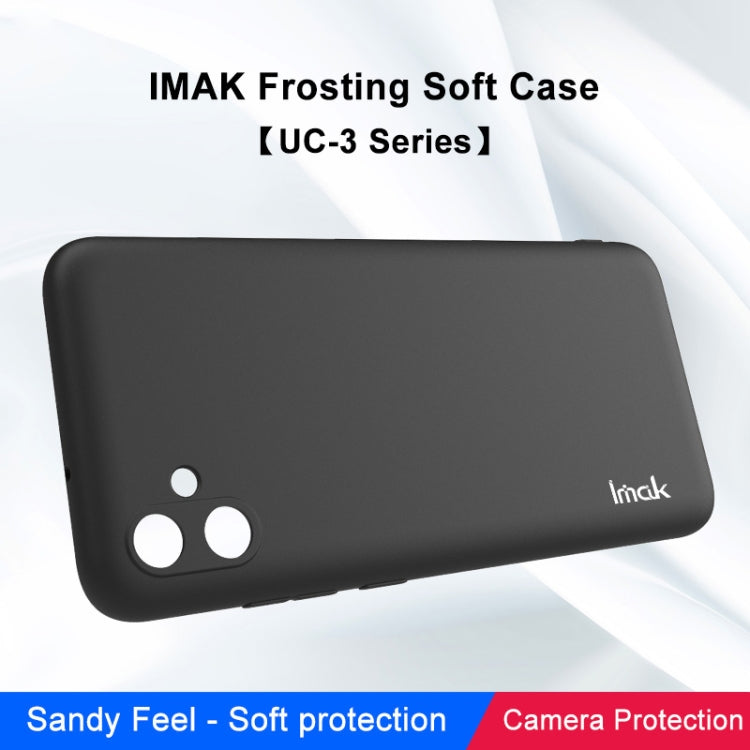 For Samsung Galaxy A04e 4G IMAK UC-3 Series Shockproof Frosted TPU Protective Phone Case