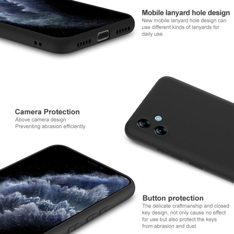 For Samsung Galaxy A04e 4G IMAK UC-3 Series Shockproof Frosted TPU Protective Phone Case