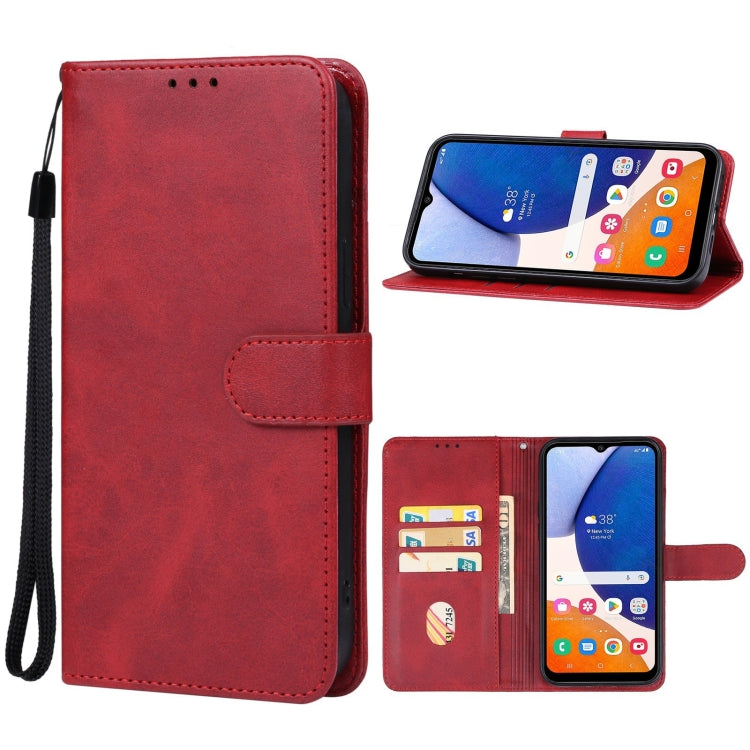 For Samsung Galaxy A14 4G Leather Phone Case