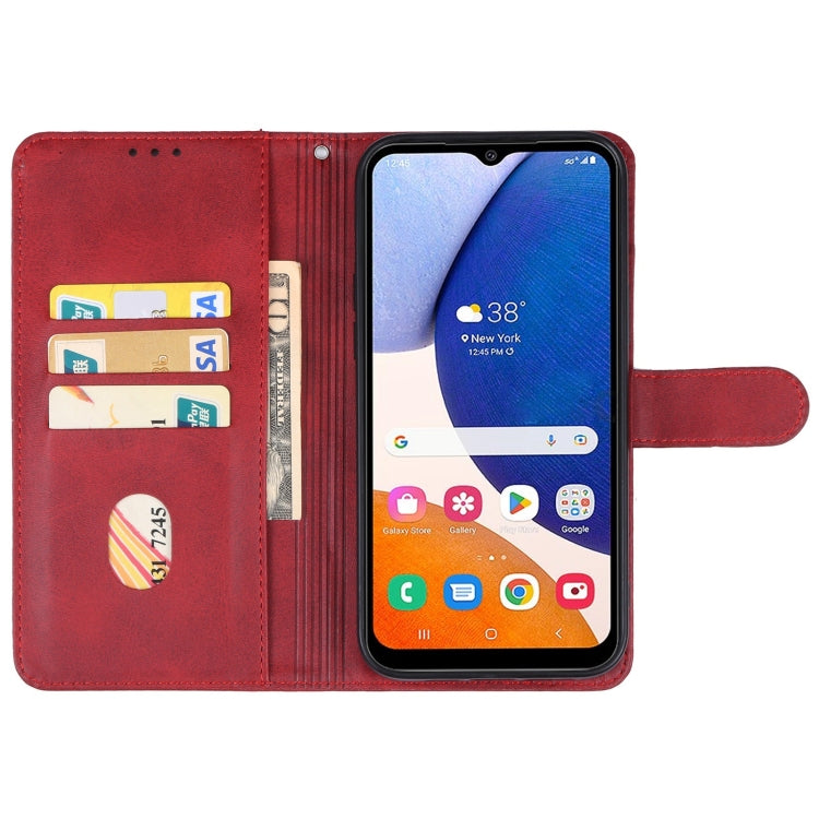 For Samsung Galaxy A14 4G Leather Phone Case